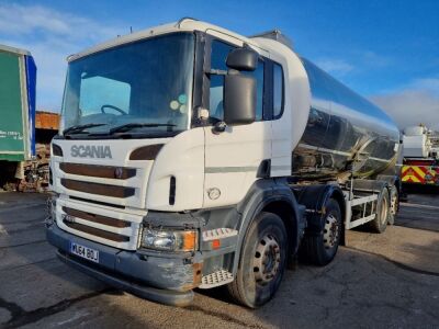 2014 Scania P410 8x2 Milk Tanker