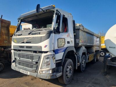 2018 Volvo FM 410 8x4 Alloy Body Tipper - 2