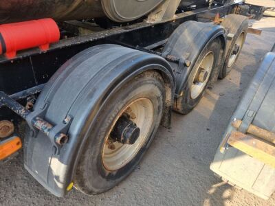 2005 Magyar Triaxle Drawbar Stainless Steel Milk Tanker Trailer - 5