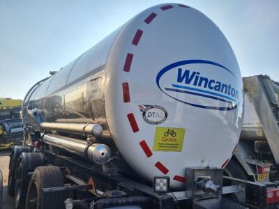 2005 Magyar Triaxle Drawbar Stainless Steel Milk Tanker Trailer - 8