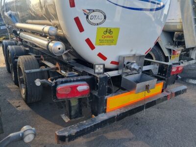 2005 Magyar Triaxle Drawbar Stainless Steel Milk Tanker Trailer - 9