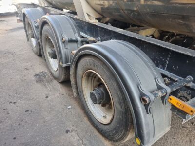 2005 Magyar Triaxle Drawbar Stainless Steel Milk Tanker Trailer - 13