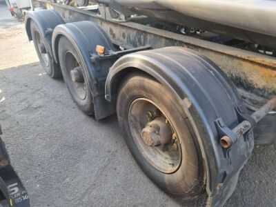 2005 Magyar Triaxle Drawbar Stainless Steel Milk Tanker Trailer - 6