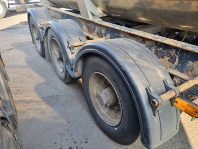 2005 Magyar Triaxle Drawbar Stainless Steel Milk Tanker Trailer - 11