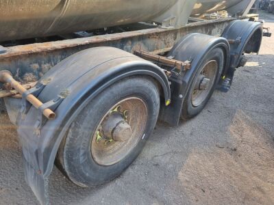 2005 Magyar Triaxle Drawbar Stainless Steel Milk Tanker Trailer - 8