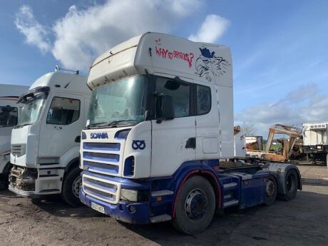 2007 Scania R480 6x2 Mini Midlift Tractor Unit