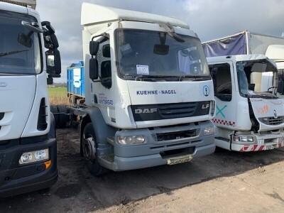 2012 DAF LF55 250 4x2 Chassis Cab