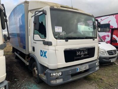 2013 MAN TGL7-150 4x2 Rigid Box Van - 2