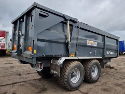 2022 Richard Western Tandem Axle 18 ton Drawbar Tipping Trailer - 4