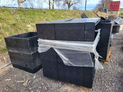 6x  Pallets of Drainage / Manhole Formers - 2