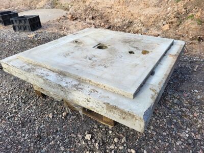 6x  Pallets of Drainage / Manhole Formers - 5