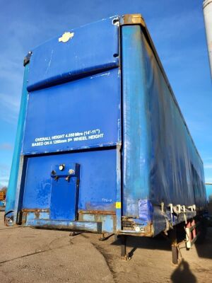 2000 M&G Triaxle Curtainside Trailer - 2