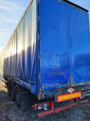 2000 M&G Triaxle Curtainside Trailer - 3