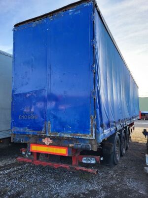 2000 M&G Triaxle Curtainside Trailer - 4