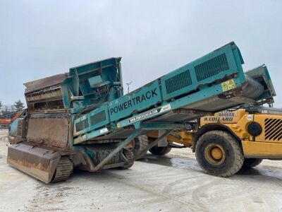 2008 Powerscreen Powertrack 800 Screener