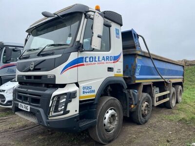 2014 Volvo FMX 420 Euro 6 8x4 Thompson Steel Body Tipper - 2