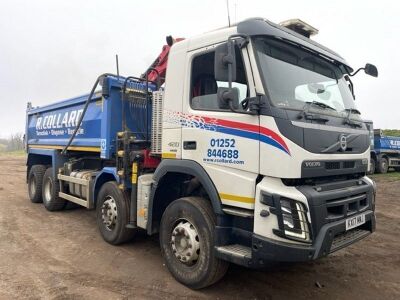 2017 Volvo FMX420 8x4 Grab Loader