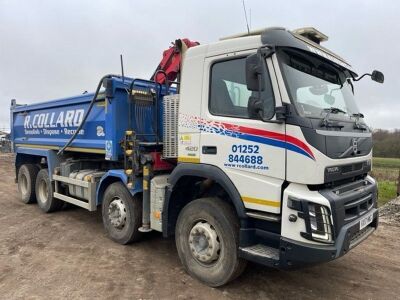 2017 Volvo FMX420 8x4 Grab Loader