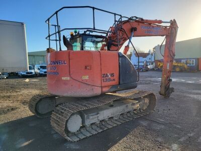 2014 Hitachi ZX135US-5B Excavator - 4