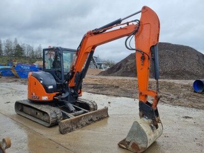 2014 Hitachi ZX55U-5A CLR Midi Digger - 2