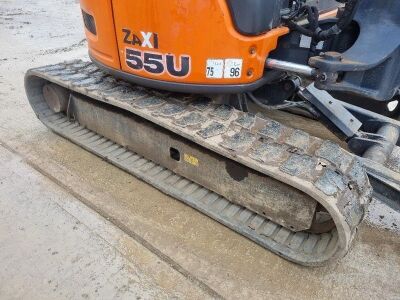 2014 Hitachi ZX55U-5A CLR Midi Digger - 12