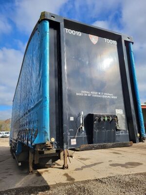 2011 DonBur Triaxle Step Frame Double Deck Curtainside Trailer