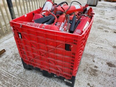 Plastic Stillage + Quantity of Fire Extinguishers