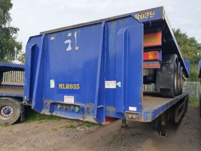 2004 Dennison Triaxle Flat Trailer