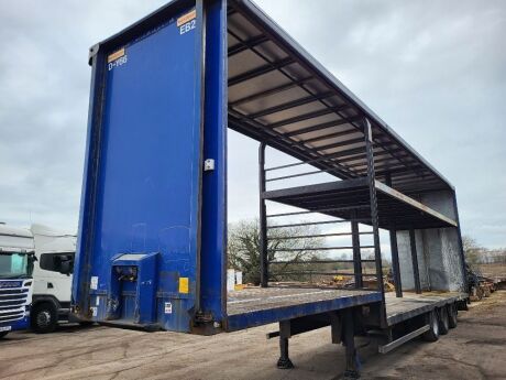 2005 Montracon Double Deck Triaxle Curtainside Trailer 