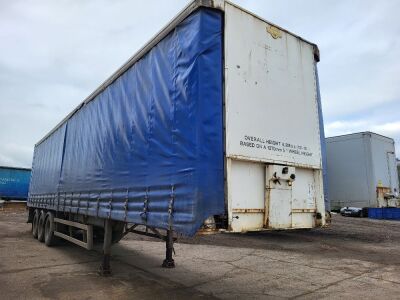 2006 M&G Triaxle Curtainside Trailer 