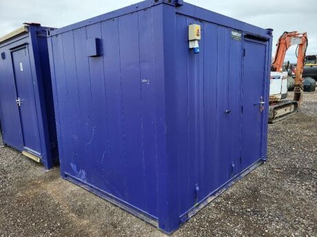 10 x 8 Anti Vandal Drying Room 240v Container