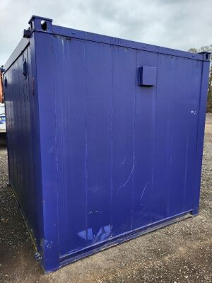 10 x 8 Anti Vandal Drying Room 240v Container - 2