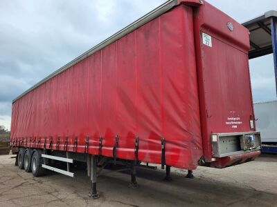 2003 Cartwright Triaxle Curtainside Trailer