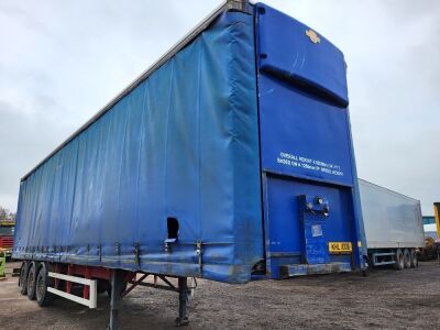 2006 M&G Triaxle Curtainside Trailer