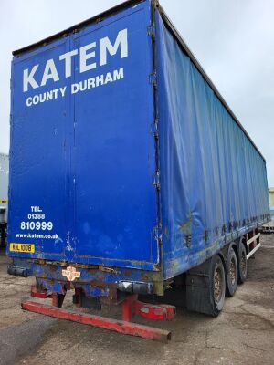 2006 M&G Triaxle Curtainside Trailer - 4