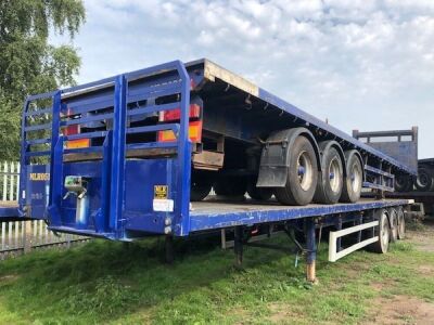 2007 Slemish Triaxle 45' Flat Trailer