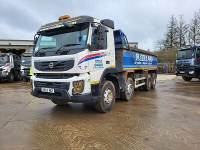 2013 Volvo FMX 410 8x4 Steel Body Tipper