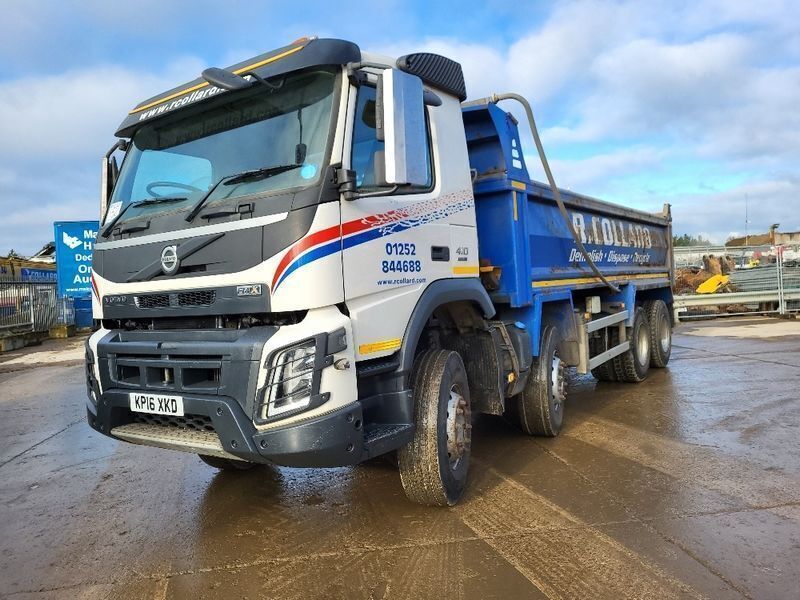 Volvo FMX 410 8 X 4 Steel Body Tipper