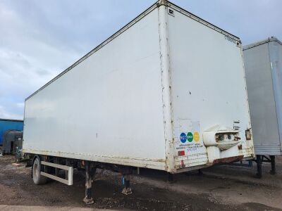 2002 Donbur Single Axle Box Trailer - 2