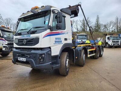 2012 Volvo FMX 380 8x4 Hookloader