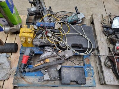 2 x Pallets Various Workshop Power Tools and Sundries - 2