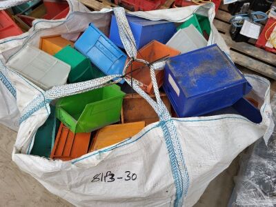 Tonne Bag of Plastic Storage Boxes