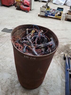 Steel Drum of Wiring Looms 