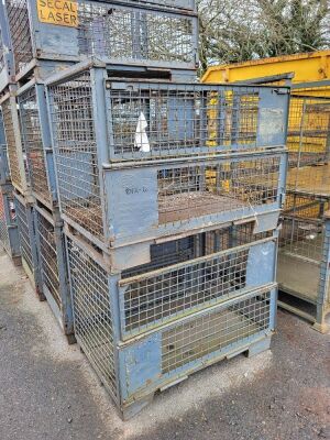 2 x Steel Stillages - 3