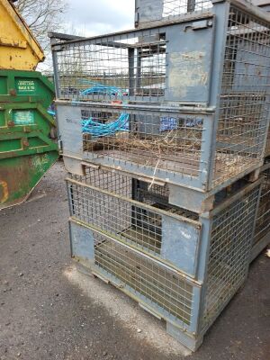 2 x Steel Stillages - 4