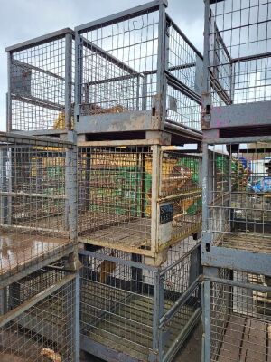 3 x Steel Stillages