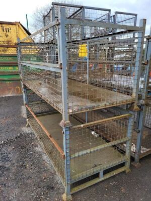 2 x Large Steel Stillages - 2