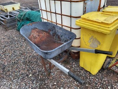 IBC Plus Gas Bottle Trolley Wheel Barrow and Plastic Bins - 5