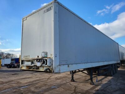 2002 Montracon Triaxle Alloy Floor Box Trailer - 3