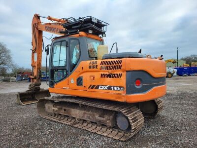 2013 Doosan DX140LC-3 Excavator - 4